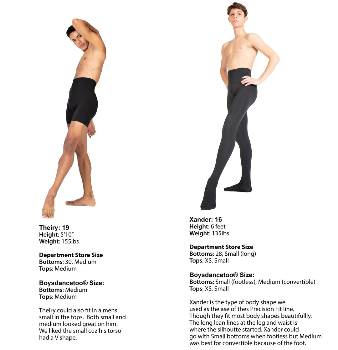 Convertible Tights - Black - Boys Dance too