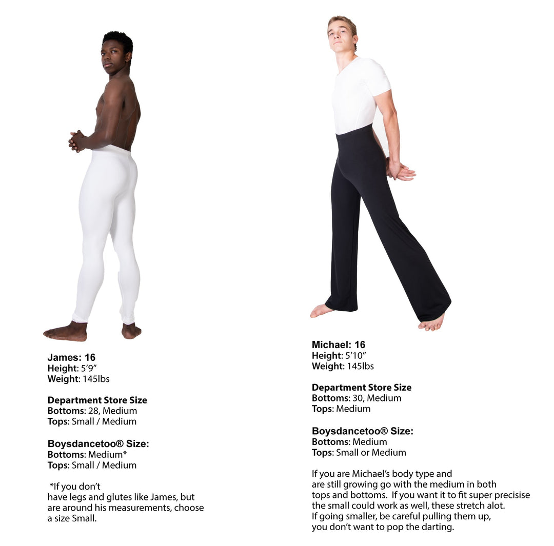 Convertible Tights - Black - Boys Dance too