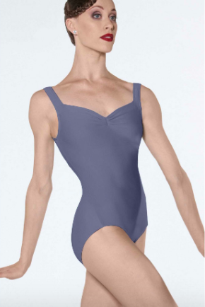 Dark Grey Leotard - ROCK UNIFORM FOR FEMALE DANCERS