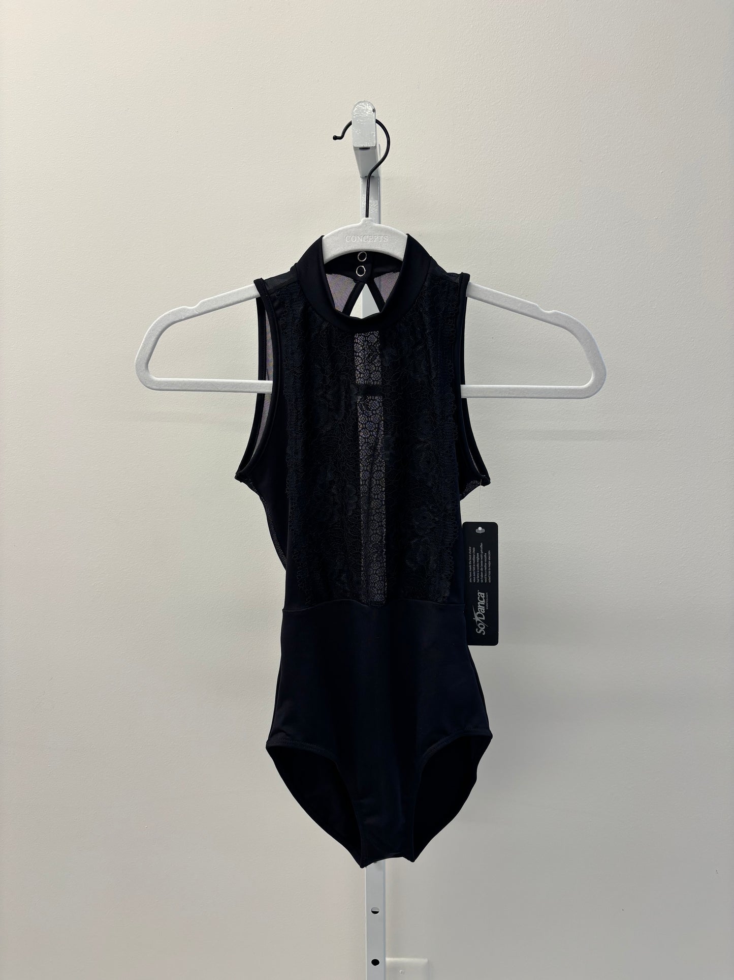 Leotard - Black Lace - SoDanca