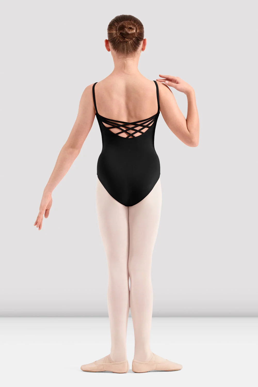 Embroidery Strappy Camisole Leotard M70009C