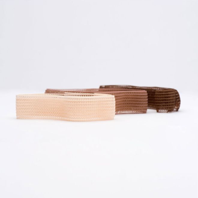 Pointe Shoes Elastic - Mesh - Brown