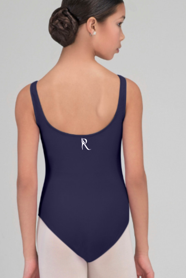 Navy Leotard - ROCK UNIFORM FOR FEMALE DANCERS