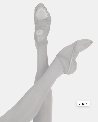 Ballet Shoes - Stretch Canvas - GREY - Wear Moi