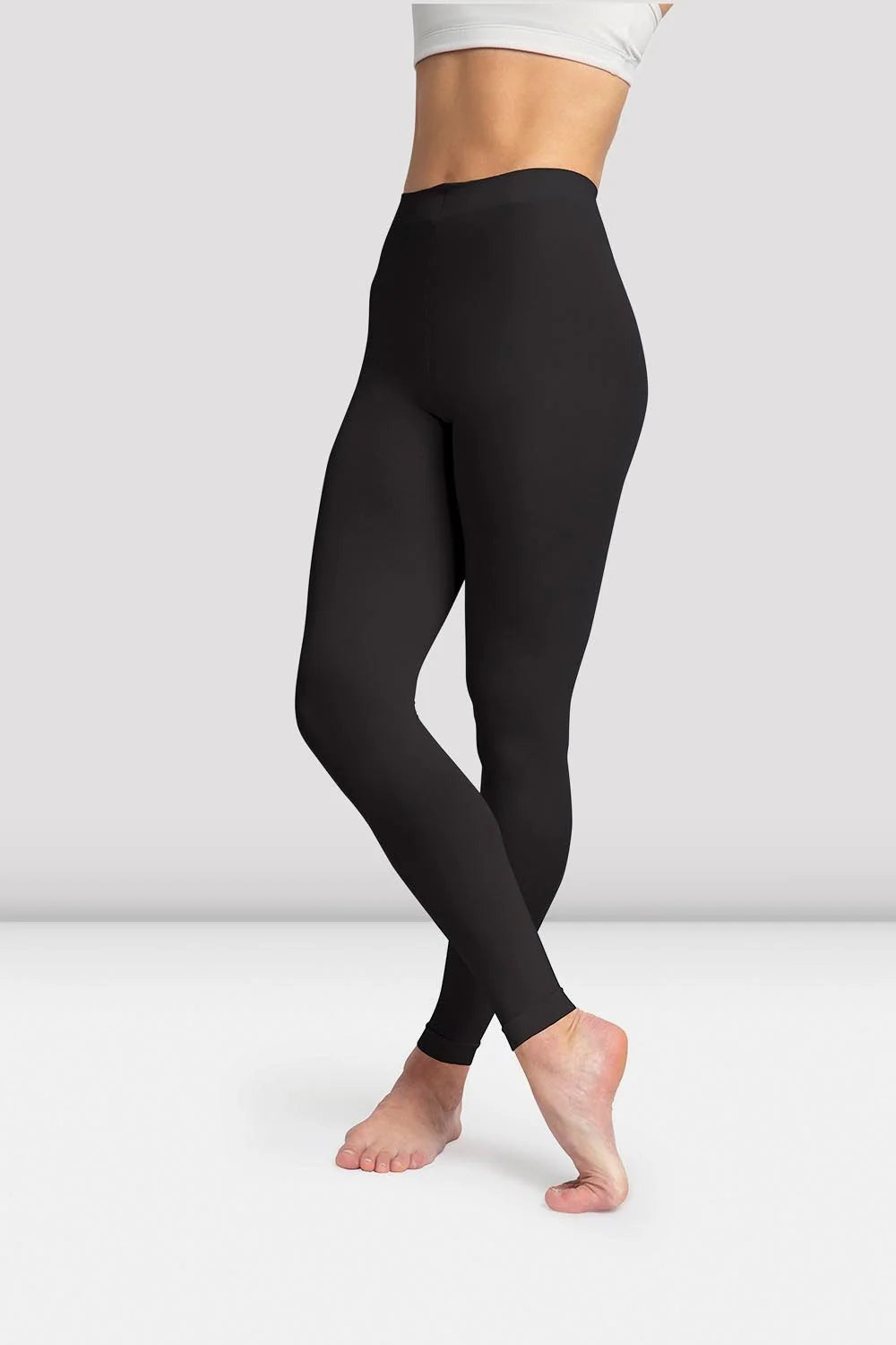 Ladies Footless Tights -Black - Bloch