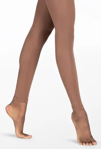 Girl's Footless Tights - Skin Tones
