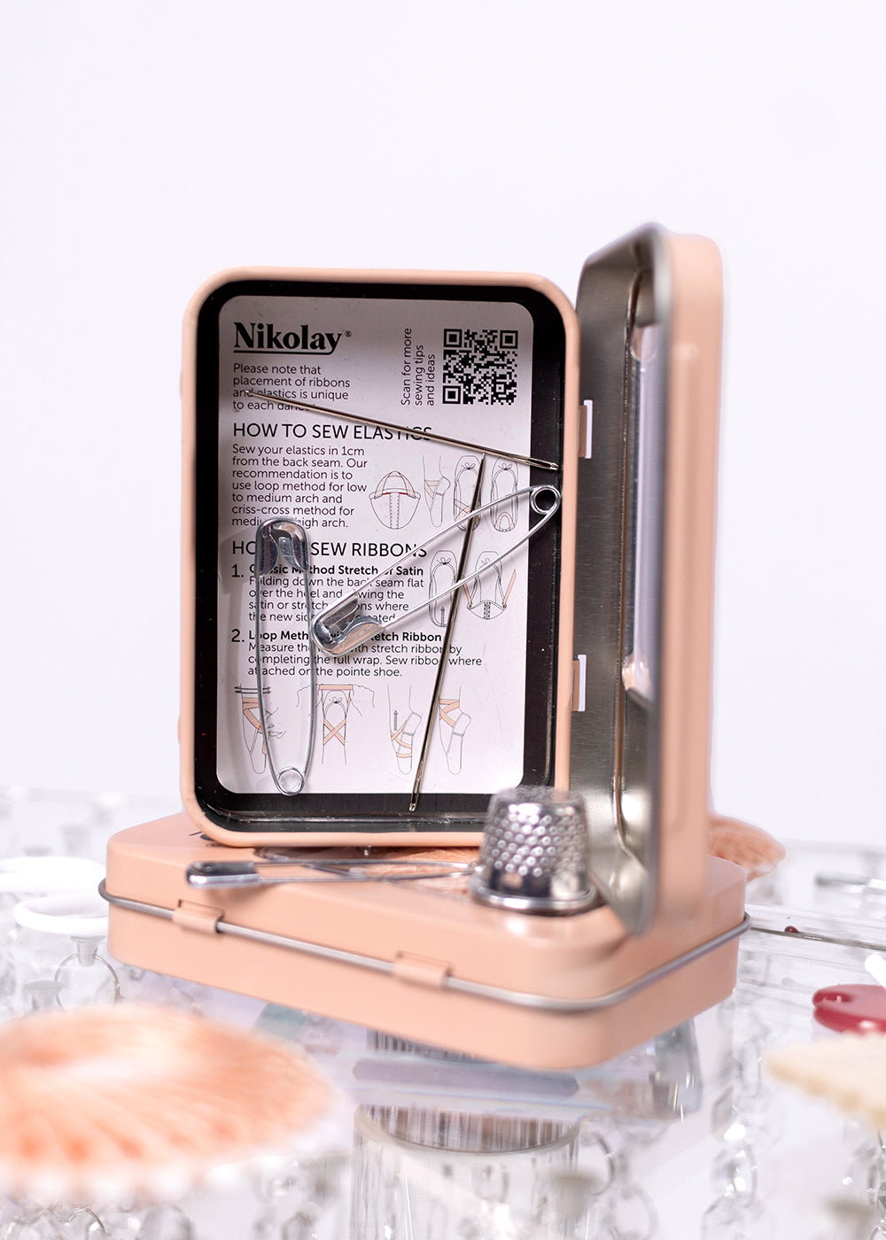 Premium Sewing Kit in Tin - Nikolay