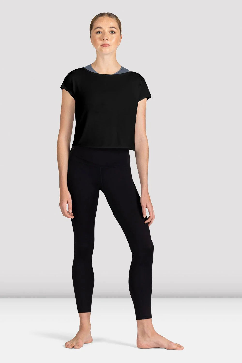 Dance T-Shirt - Boat Neck - Low Back - Bloch