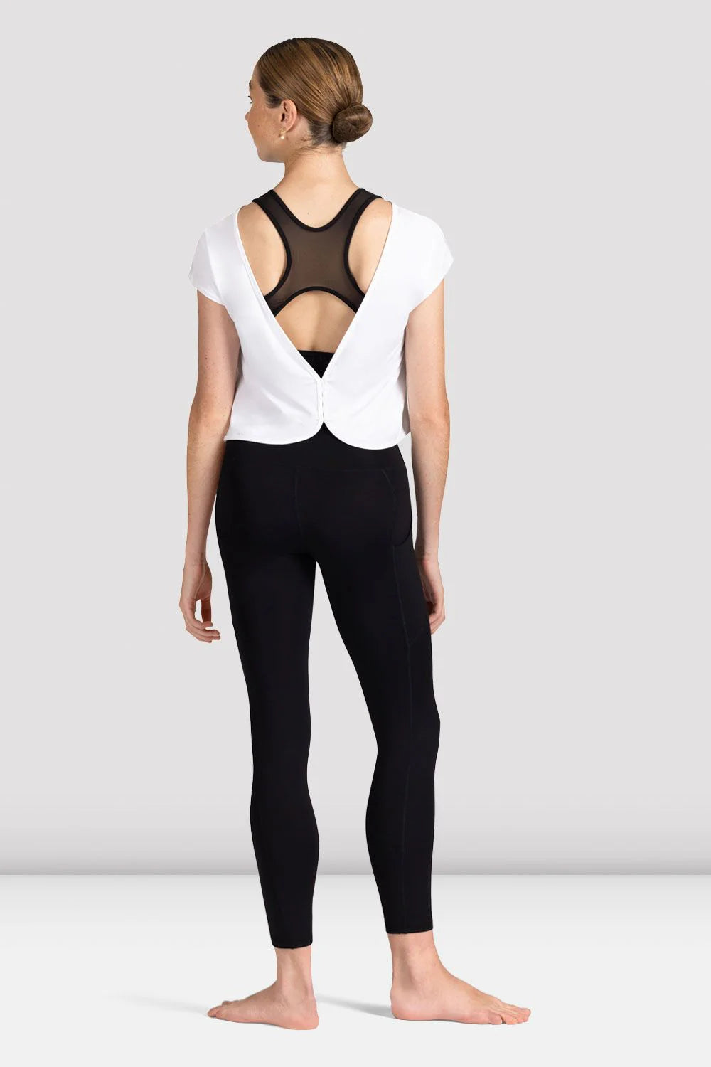 Dance T-Shirt - Boat Neck - Low Back - Bloch