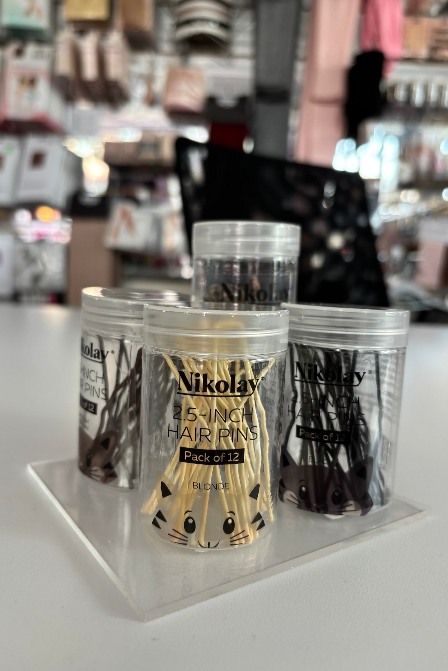 Hair Pins 3 Inch pack of 12 HA2004N