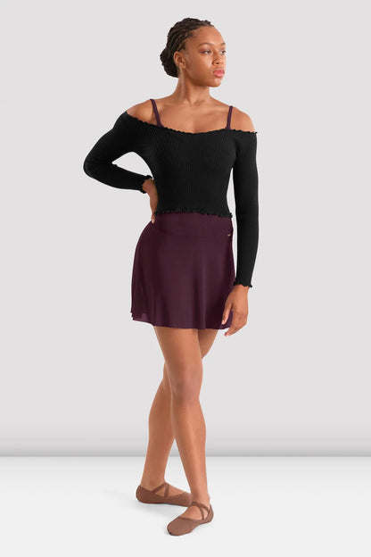 Mesh Hi-lo Skirt MS10005