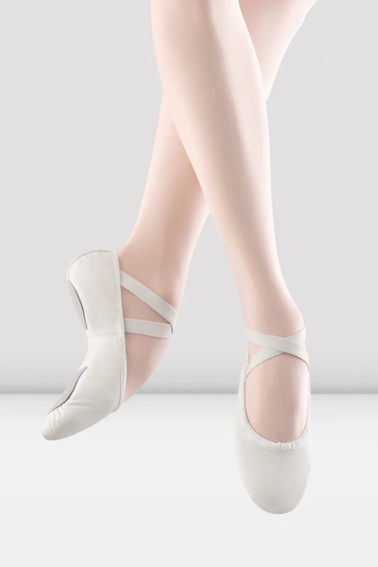 Ballet Shoes - Leather - WHITE - Bloch- ProLite II