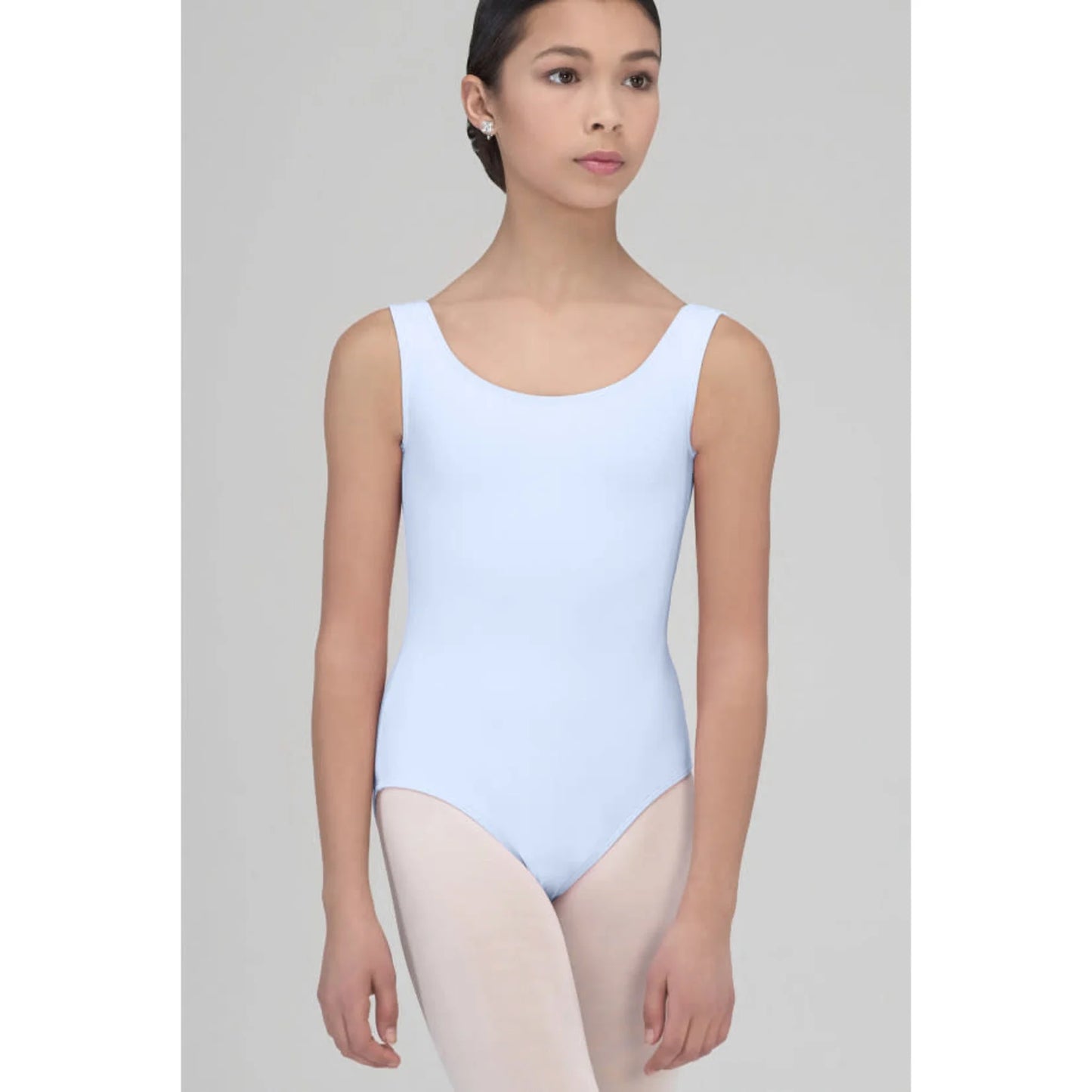 French Blue / Sky Blue Tank Leotard