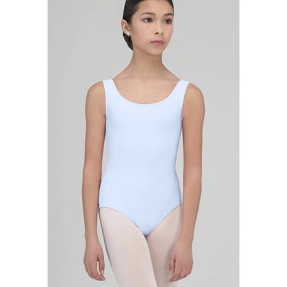 French Blue / Sky Blue Tank Leotard