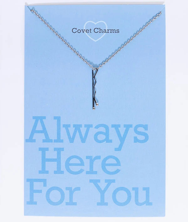 Bobby Pin Necklace - Always Here For You