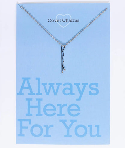 Bobby Pin Necklace - Always Here For You