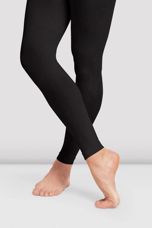 Ladies Footless Tights -Black - Bloch
