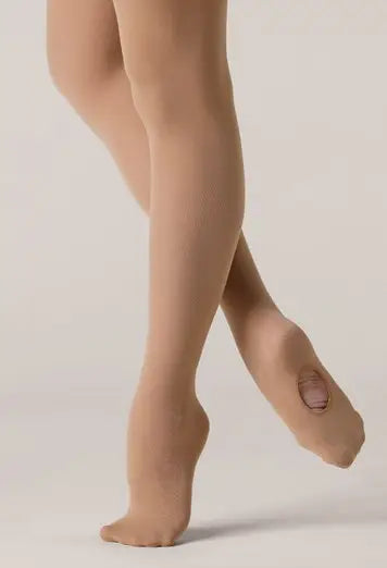 Ladies & Girl's Convertible Tights - Skin Tone - Snag Resistant