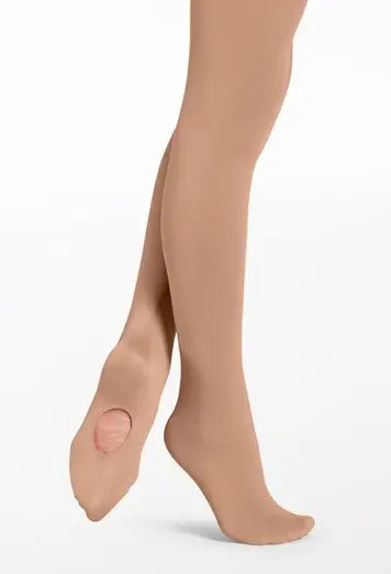 Girl's Convertible Tights - Skin Tones