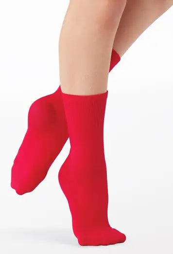 Red Dance Socks