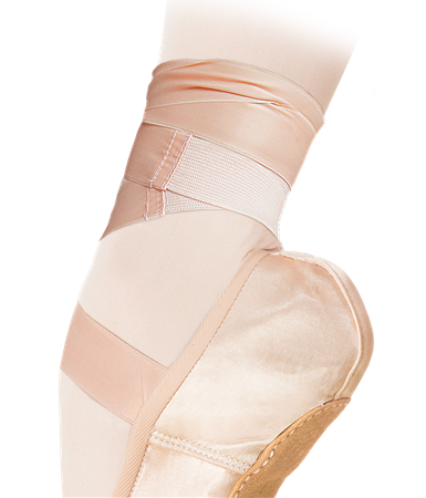 Satin Ribbon with Pre-sewn Elastic - Pink - Nikolay