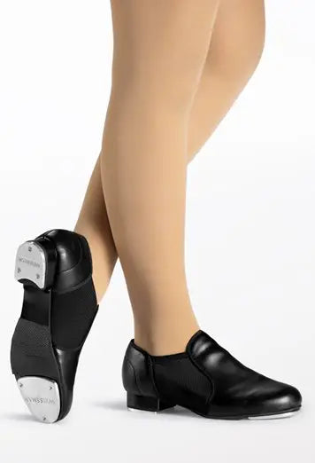 Slip On Tap Shoe -Matte Black